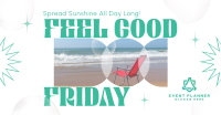 Friday Chill Vibes Facebook Ad Design