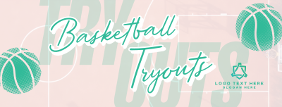 Basketball Game Tryouts Facebook cover Image Preview