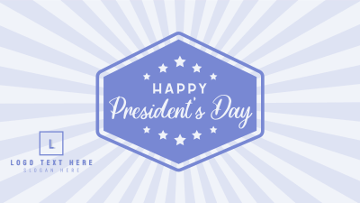 Happy Presidents Day Facebook event cover Image Preview