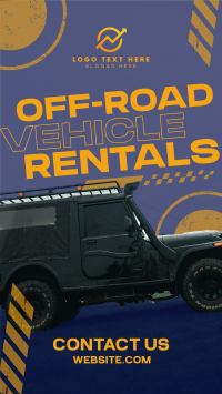 Off-road Vehicle Rentals Instagram Reel Design