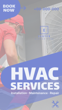HVAC Services Instagram Story Design