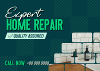 Expert Home Repair Postcard Image Preview