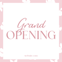 Floral Grand Opening Instagram post Image Preview