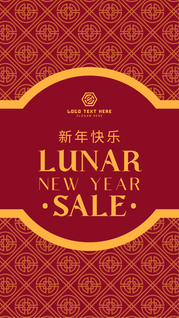 Oriental Lunar Year Instagram Story Design Image Preview