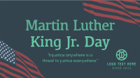 Martin Luther King Day Facebook event cover Image Preview