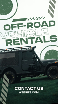 Off-road Vehicle Rentals Facebook Story Preview