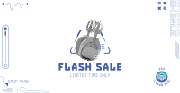 Tech Flash Sale Facebook ad Image Preview
