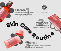 Skin Care Routine Facebook Post Image Preview