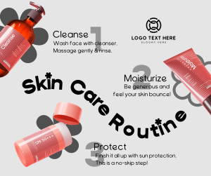 Skin Care Routine Facebook post Image Preview