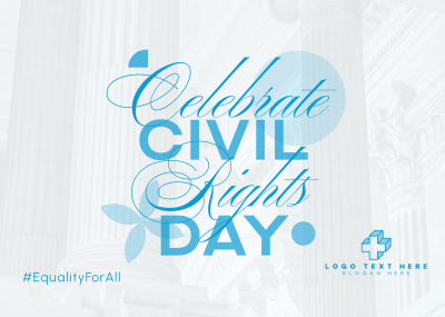 Civil Rights Celebration Postcard Image Preview