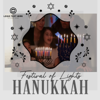 Celebrate Hanukkah Family Linkedin Post Image Preview