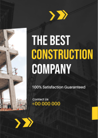 The Best Construction Poster Image Preview