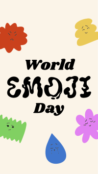 Emoji Day Blobs Video Image Preview