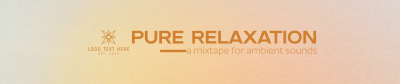 Gradient Ambient Sounds SoundCloud banner Image Preview