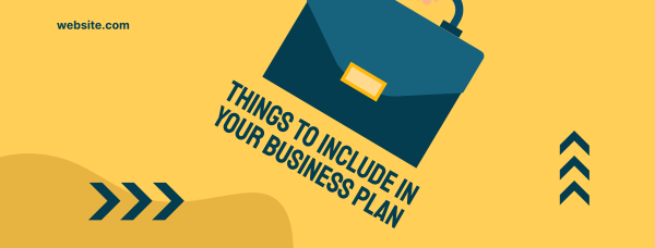 Business Plan Facebook Cover Design Image Preview