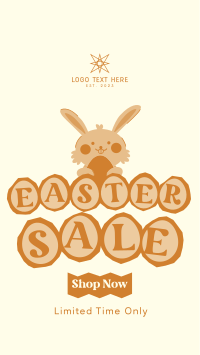 Easter Bunny Promo Facebook Story Design