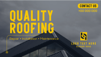 Quality Roofing Facebook Event Cover Design