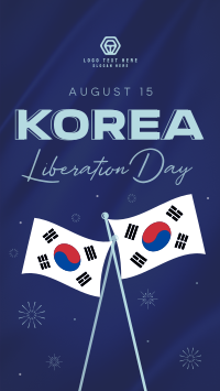 Korea Liberation Day YouTube Short Design