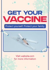 Get Your Vaccine Poster Image Preview