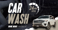 Car Wash Professional Service Facebook Ad Design