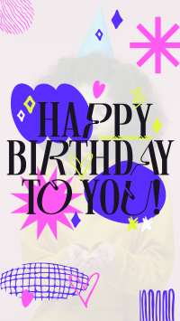 Quirky Birthday Celebration Instagram Reel Image Preview