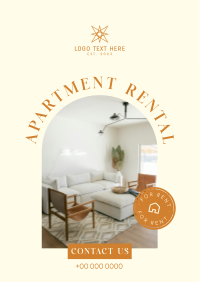 Apartment Rental Minimalist Flyer Design