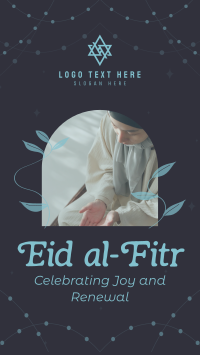 Blessed Eid Mubarak Facebook Story Design