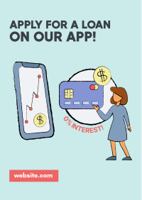 Finance App Benefits Flyer Image Preview