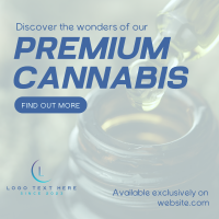 Premium Cannabis Linkedin Post Image Preview