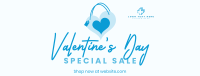 Valentine Heart Bag Facebook Cover Design