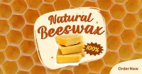 Pure Natural Beeswax Facebook Ad Design
