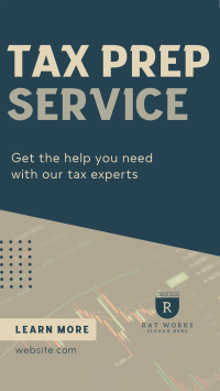Get Help with Our Tax Experts TikTok video Image Preview