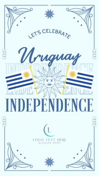 Uruguayan Independence Day Facebook Story Design