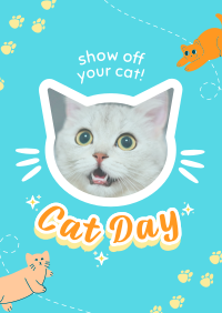 Show off your cat! Flyer Image Preview