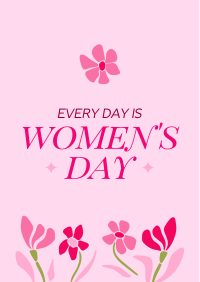 Women's Day Everyday Poster Image Preview