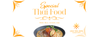 Special Thai Food Facebook cover Image Preview