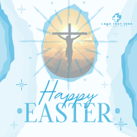 Religious Easter Instagram post Image Preview