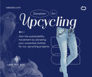 Fashion Upcycling Drive Facebook post Image Preview