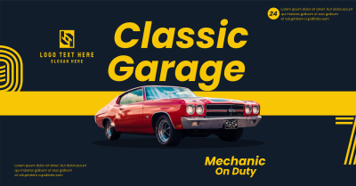 Classic Garage Facebook ad Image Preview