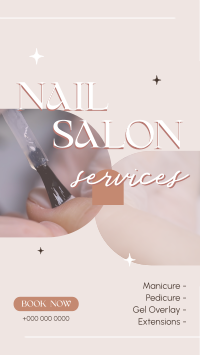 Fancy Nail Service Instagram Reel Preview