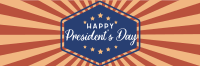 Happy Presidents Day Twitter Header Design