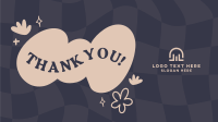 Trendy Thank You Facebook Event Cover Design