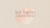 Key to Happiness YouTube cover (channel art) Image Preview