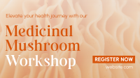 Minimal Medicinal Mushroom Workshop Animation Image Preview