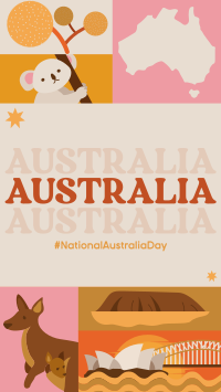 Modern Australia Day  Instagram Story Design