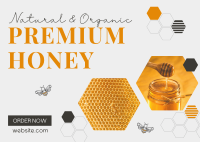 A Beelicious Honey Postcard Image Preview