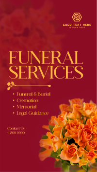 Funeral Bouquet TikTok video Image Preview