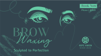 Eyebrow Waxing Service Video Image Preview