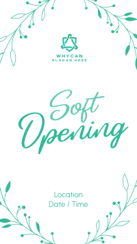 Soft Opening Minimalist TikTok video Image Preview