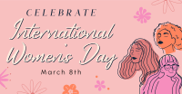 Celebrate Women's Day Facebook Ad Design